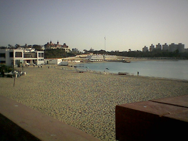 Beach and palace